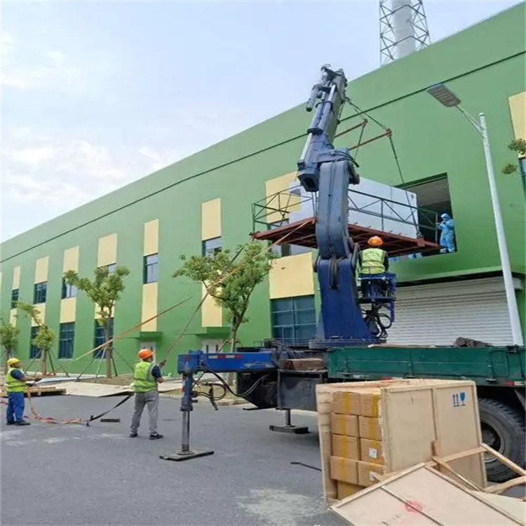 蒙山大件吊装上楼